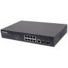 A Administrable Gigabit Ethernet de 8 puertos PoE+ con 2 puertos1